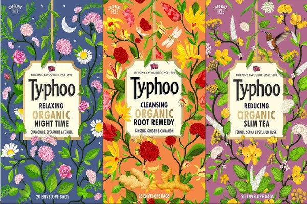 Typhoo Tea launches organic herbal wellness range
