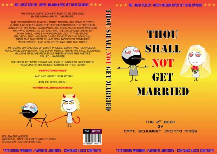 Author interview: Schubert Jacinto Pires talks about his book 'Thou Shall Not Get Married