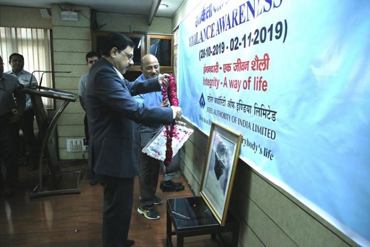 National Vigilance Awareness Week at Sail Central Marketing Organisation offices across the country