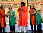 Rock percussionist Pandit Prodyut Mukherjee receives Pandit Manmohan Bhatt Memorial Award