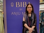 Anju Modi unveils her collection with BIBA in Kolkata