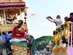 Mysuru: Spectacular torch light parade concludes Dasara festivitiesÂ 