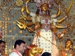 West Bengal CM Mamata Banerjee inaugurates `Panchajanyaâ€™ sailboat-themed Manicktala Chaltabagan Durga Puja