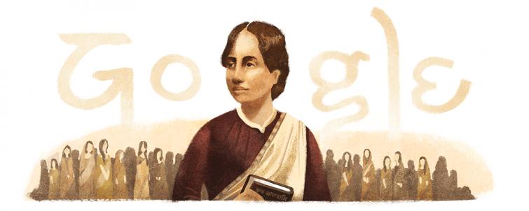 Google doodle observes birth anniversary of Kamini Roy 