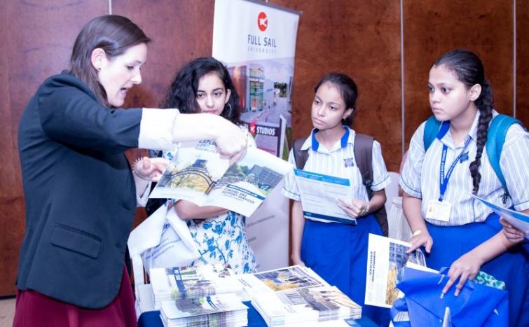 Thirty-six universities from the US engage with students at the USIEF-EducationUSA University Fair in Kolkata