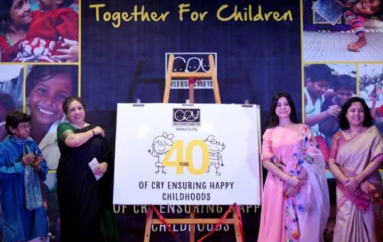 Chidlren's rights activist group CRY completes 40 years, asks adults to step into children's shoes to understand their feelings
