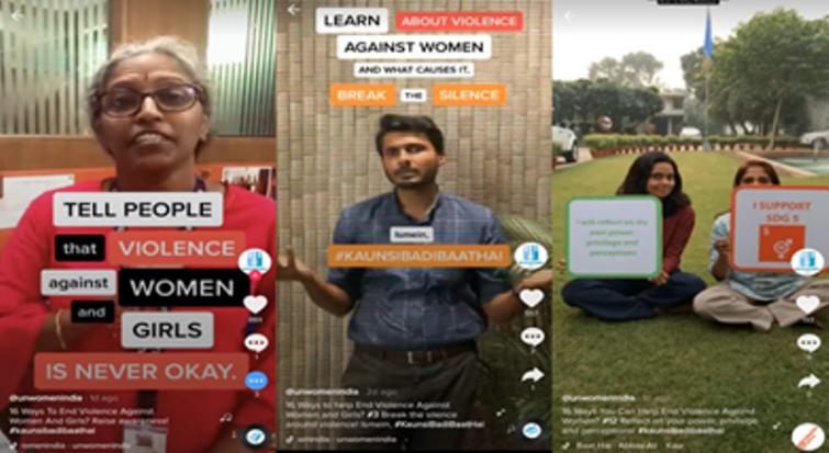 UN Women India and TikTok UNiTE to break silence, end violence