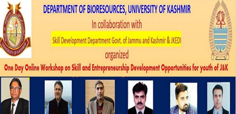Skill development key to economic growth: says Vice-Chancellor of University of Kashmir Prof Talat Ahmad