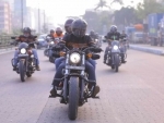 Bengal HOG chapter hold protest ride against Harley Davidson's decision to stop its India business