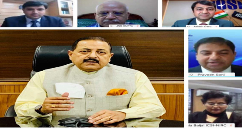 J&K students' fee waived off for Company Secretary course: Dr. Jitendra Singh