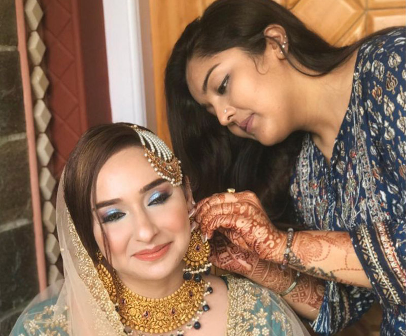 Kashmiri woman Hebba making her mark in bridal fashion industry 