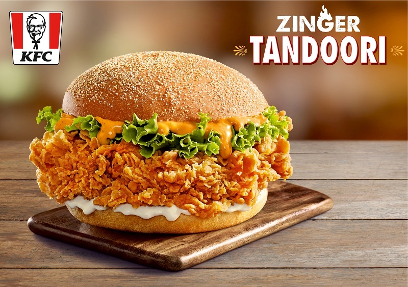 KFC's exclusive gift to Kolkata this Durga Puja : Tandoori Zinger Burger