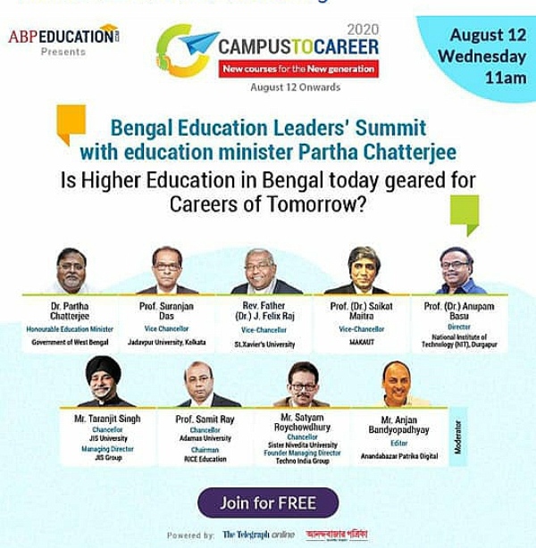 MAKAUT, WB participates in The Bengal Education Leaders’ Summit - ‘CampusToCareer 2020’