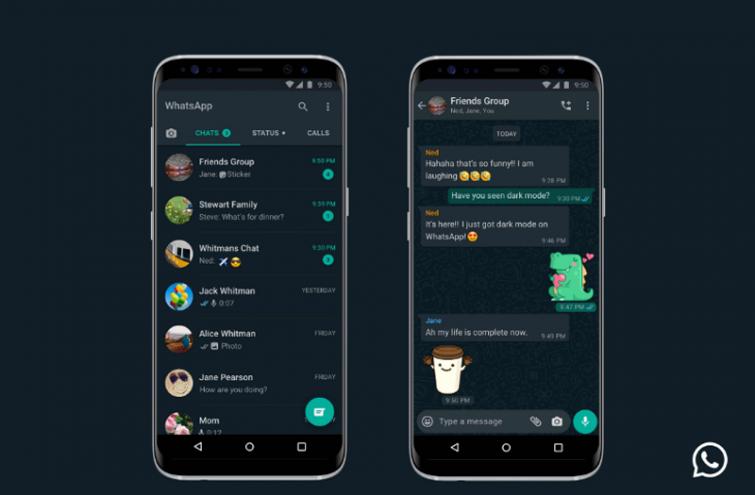 WhatsApp rolls out 'Dark Mode' for Android and iOS users