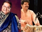 Anup Jalota performs with Pt Aditya Narayan Banerjee on Tabla in Kolkata