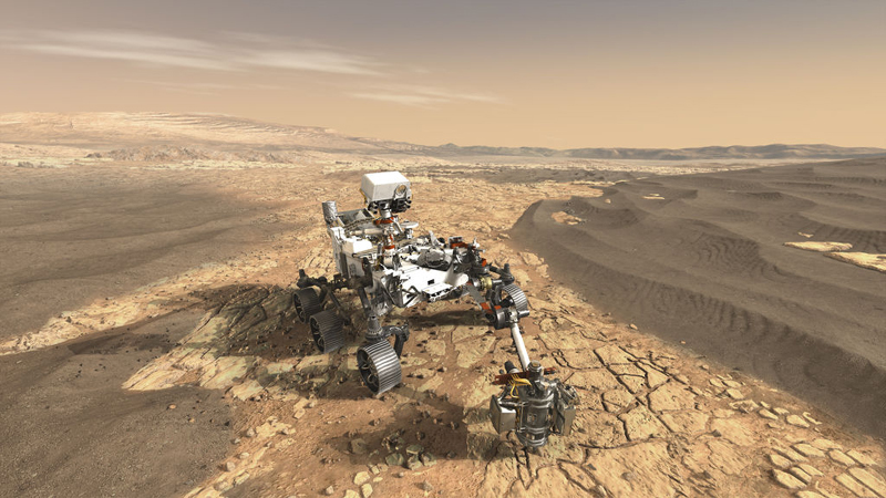 Mars image by NASA