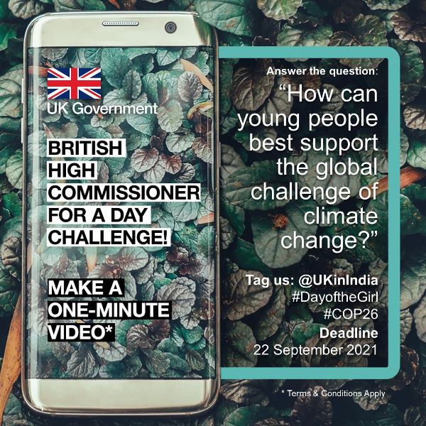 British High Commission announces date for ‘High Commissioner for a Day’ competition