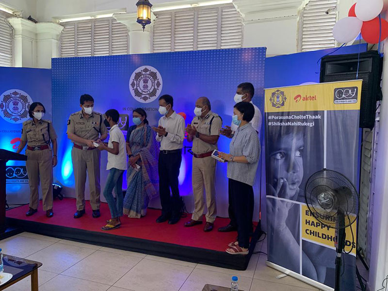 Kolkata Police, Airtel and CRY join hands to start Pora Shuno Choltey Thak initiative