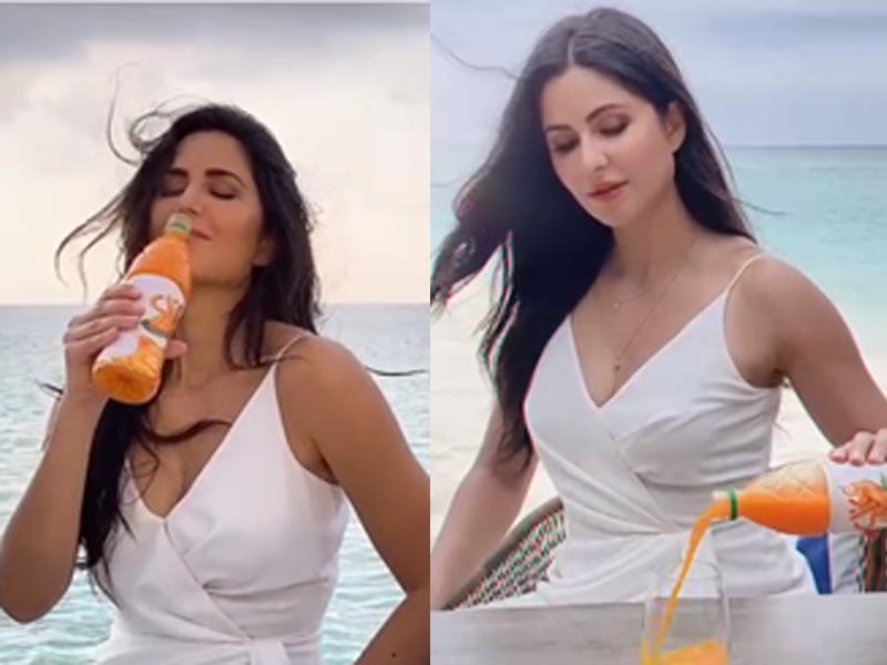 Katrina Kaif gearing up to welcome summer with Slice
