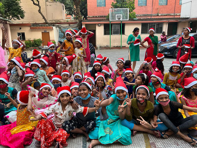 Kolkata NGO holds Christmas party for underserved children of the city