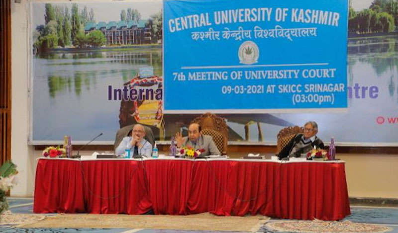 CUK Chancellor for robust higher education setup in Kashmir