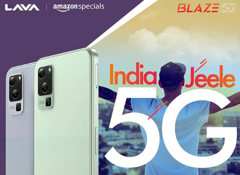 Lava 5G smartphone ‘Blaze 5G’ to go on sale starting November 15 on Amazon.in