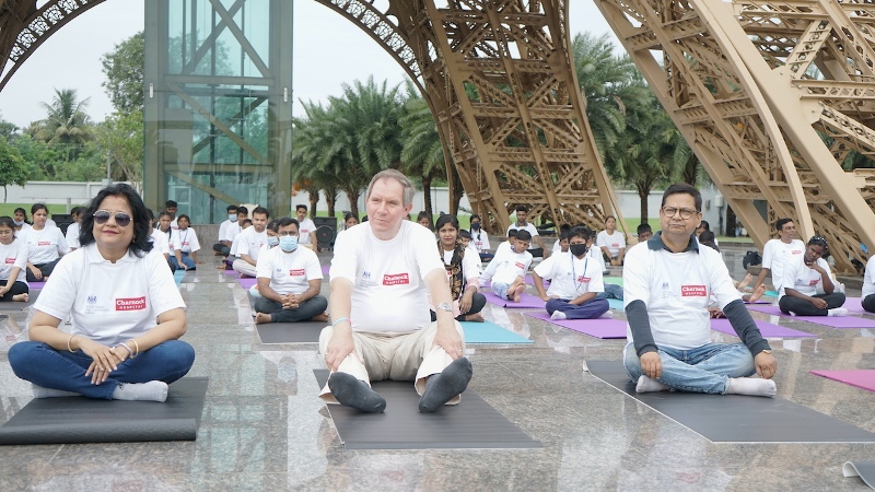 UK commemorates International Yoga Day 2022 at Kolkata's Eco Park