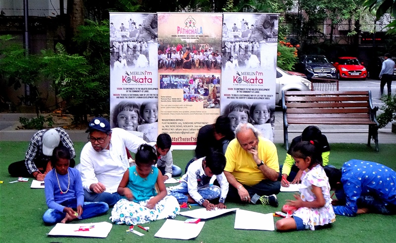 Merlin I Am Kolkata celebrates Children’s Day with the children of Pathchala