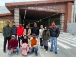 Islamic University of Science and Technology students visit Atal Tunnel