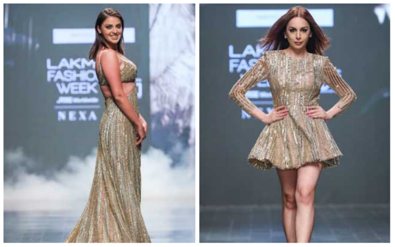 LKW: Nikita Tandon’s metallic fashion offering glitters