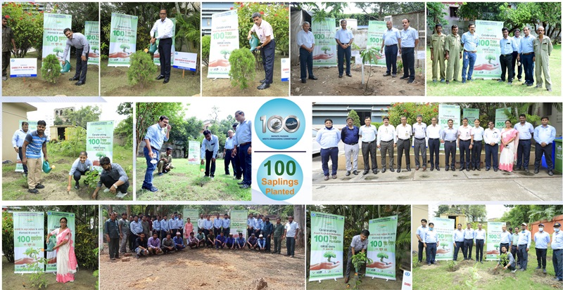 GRSE observes Azadi Ka Amrit Mahotsav with tree plantation drive and other programmes