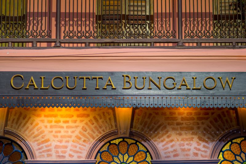 Calcutta Bungalow, one of the restoration works done by Dutta