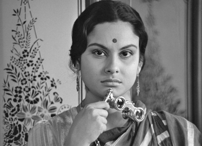 Madhavi Mukherjee in Charulata. Image courtesy Shoma A Chatterji/Woman At The Window
