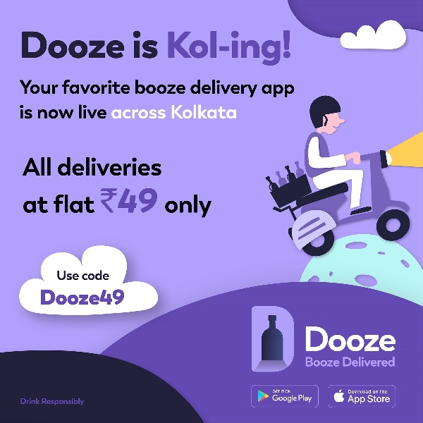 Kolkata gets liquor delivery app Dooze for 'fast, hassle-free' booze at-home