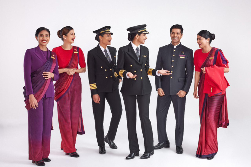 Tata-owned carrier Air India introduces Manish Malhotra-designed uniforms for cabin, cockpit crew members