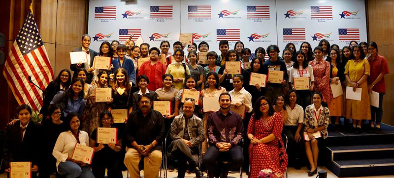 Kolkata: 96 school students participate in 'Unscripted: Reimagining American Play' initiative