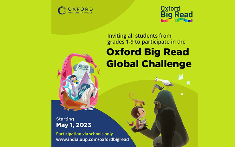 Oxford Big Read global competition commences for primary and secondary school students across India