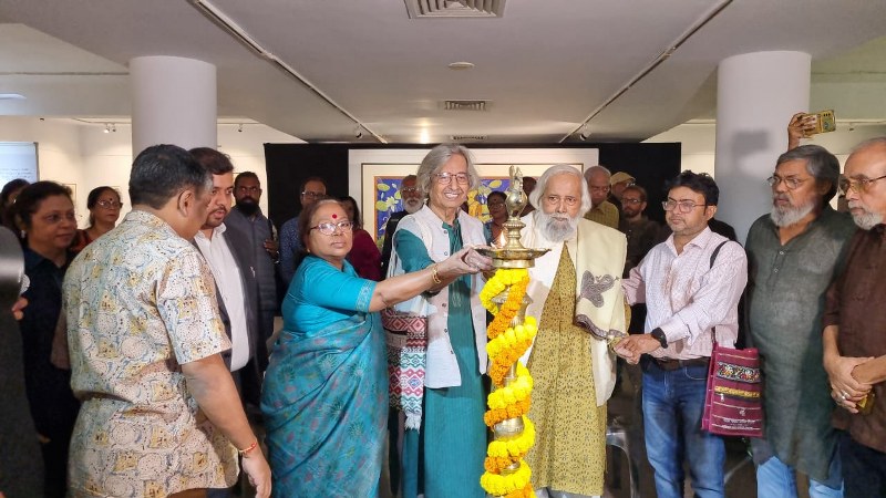 Sanchit Art unveils captivating retrospective exhibition of Manoj Dutta's creations