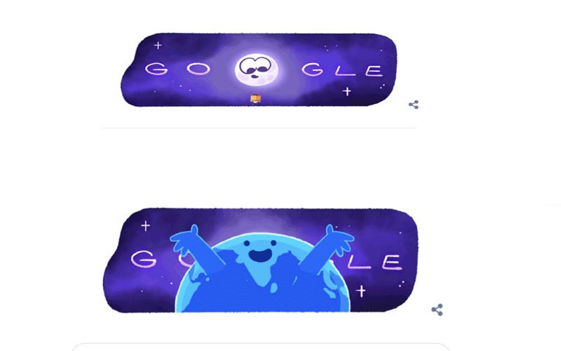 India's Moon landing gets a pat from Google as tech giant dedicates doodle to mark occasion