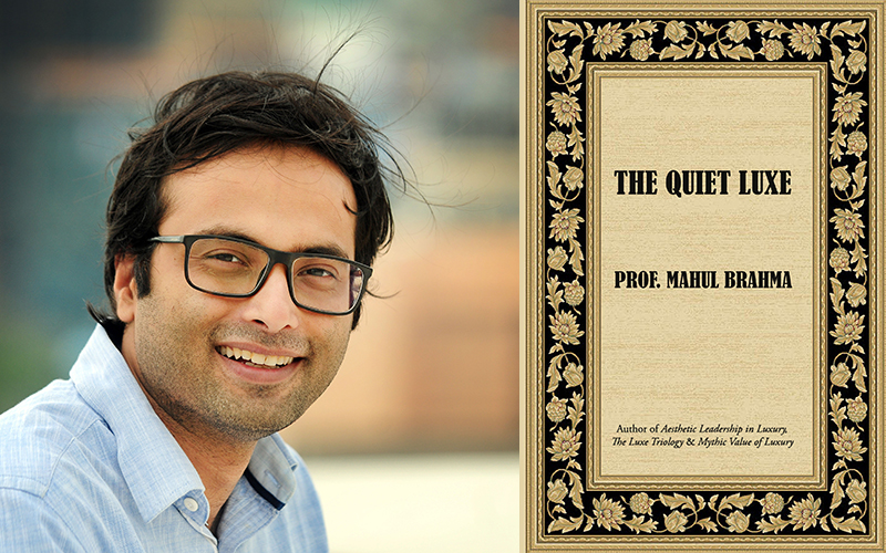 Academician Mahul Brahma’s new book deals with the phenomenon of quiet luxury