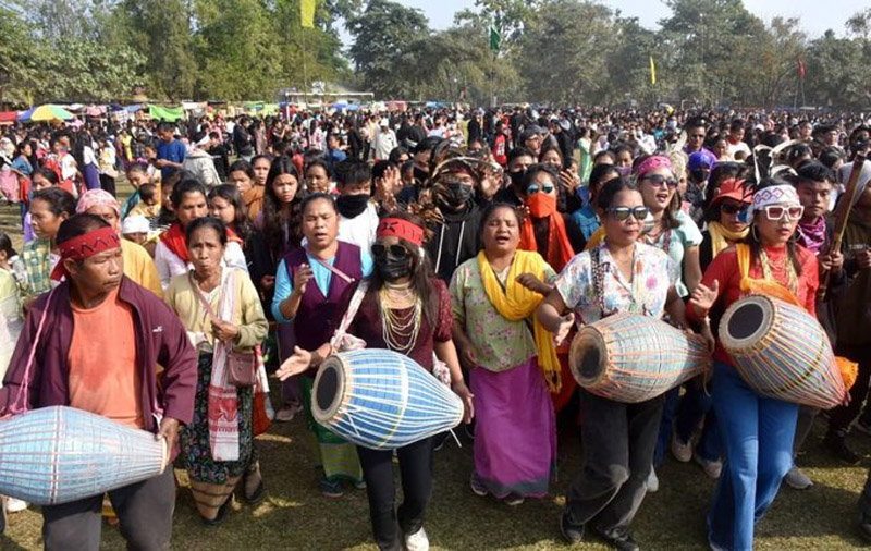 Meghalaya: Garos celebrate New Year in traditional style by hosting Song Krittan
