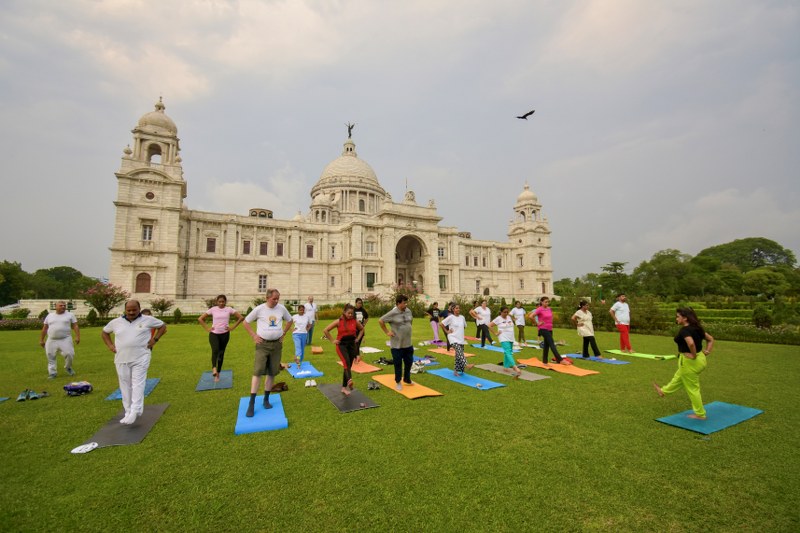 Kolkata: British Deputy High Commission commemorates International Day of Yoga 2023