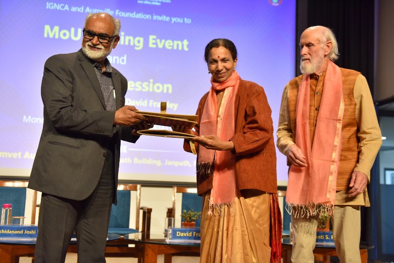 IGNCA and Auroville Foundation collaborate to take the teachings of Sri Aurobindo to a global audience