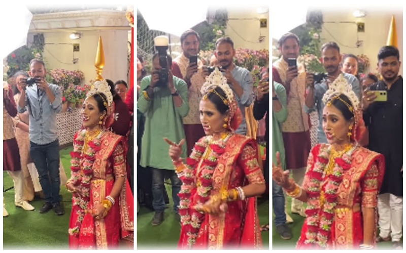Bengali bride dances to Taylor Swift's Love Story on wedding day, video goes viral