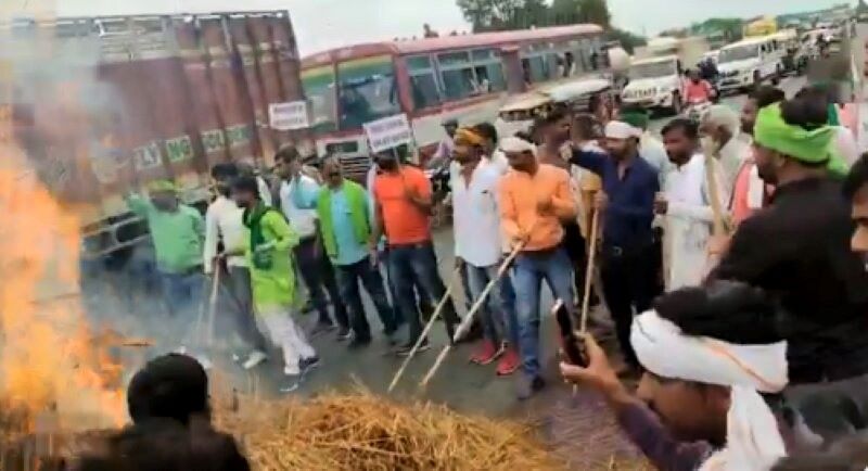 Farmers call for Bharat Bandh protesting against India's two new farm bills