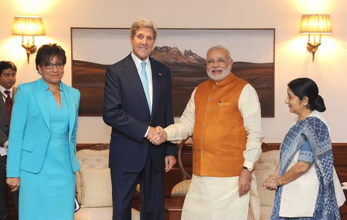 John Kerry meets PM Modi