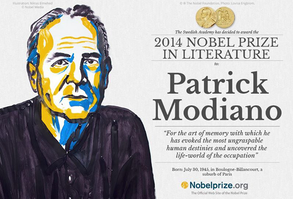 French novelist Modiano wins Nobel Prize for Literature