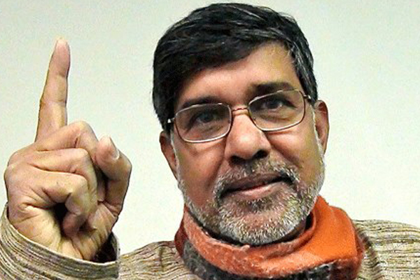 President congratulates Nobel Peace award winner Kailash Satyarthi