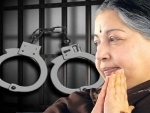 Jayalalithaa walks out of prison, flies home