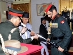 Army Chief Gen Dalbir Singh conferred with Hony Gen title of Nepal Army